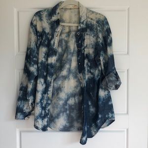 Forever 21 Dyed button down